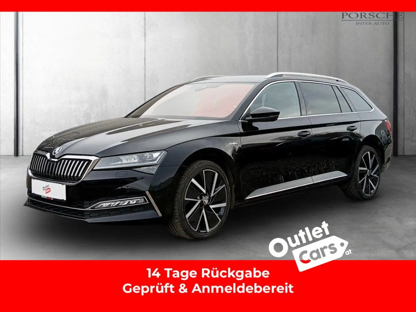 Skoda Superb Combi 2.0TDI DSG 4X4 L&K MATRIX+LEDER+VOLL Schwarz - 1