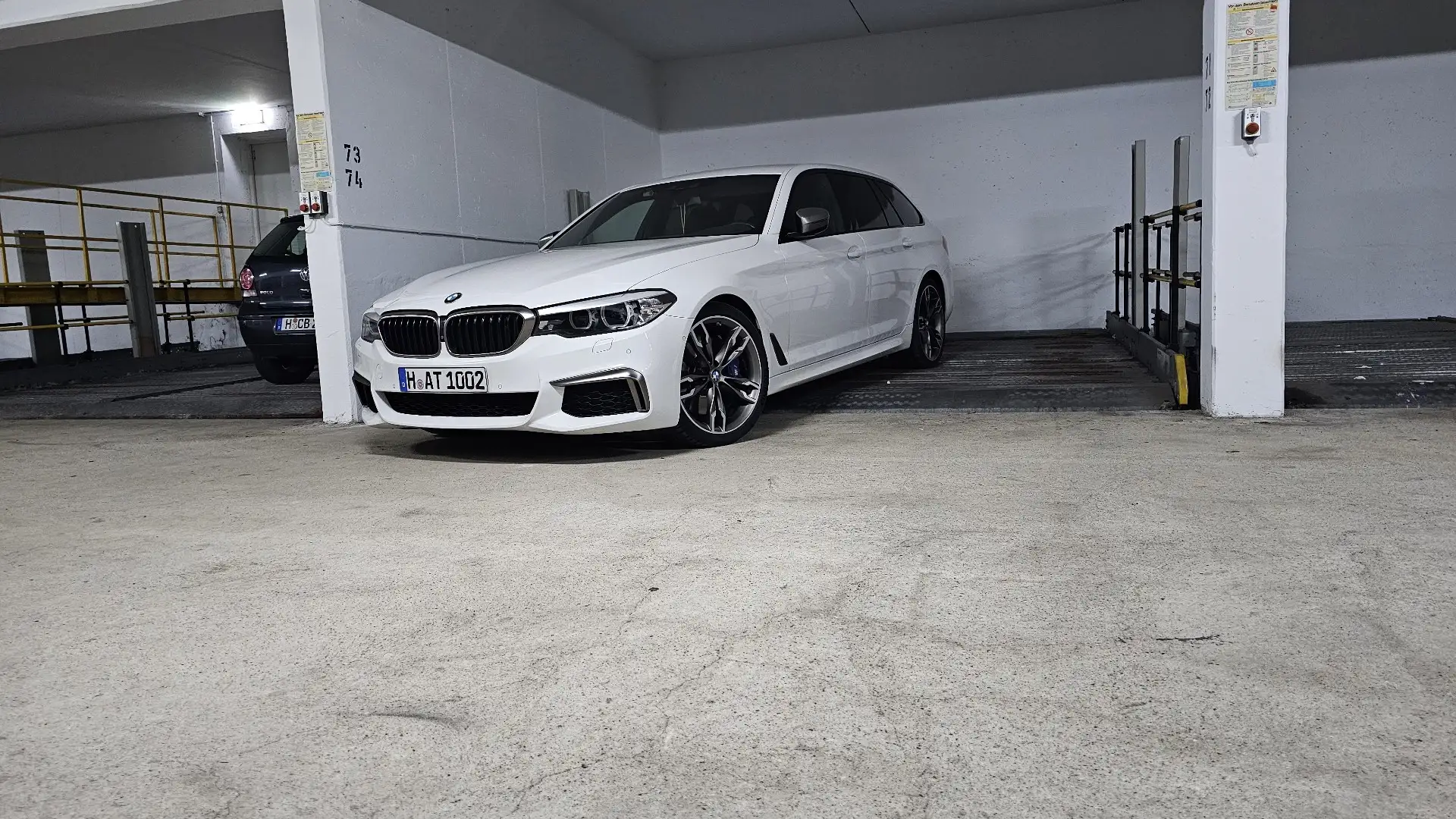 BMW M550 M550 d xDrive Weiß - 2
