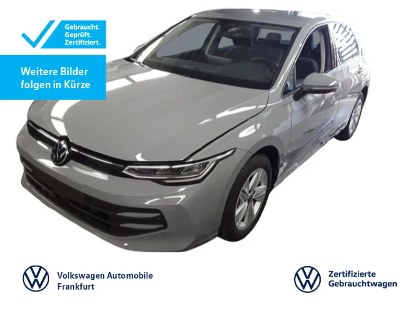 Volkswagen Golf VIII 1.5 eTSI DSG Life Navi LED DAB+ FrontA Grau - 1