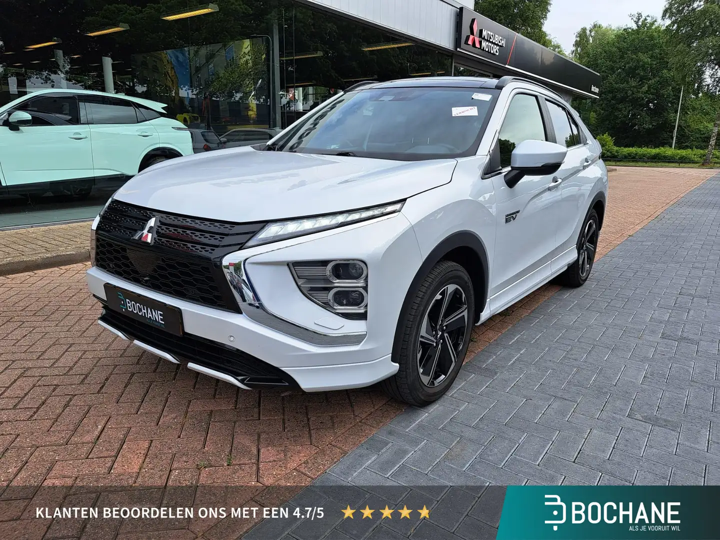 Mitsubishi Eclipse Cross 2.4 PHEV Prestige | Panoramadak | Navigatie | Adap Blanc - 1