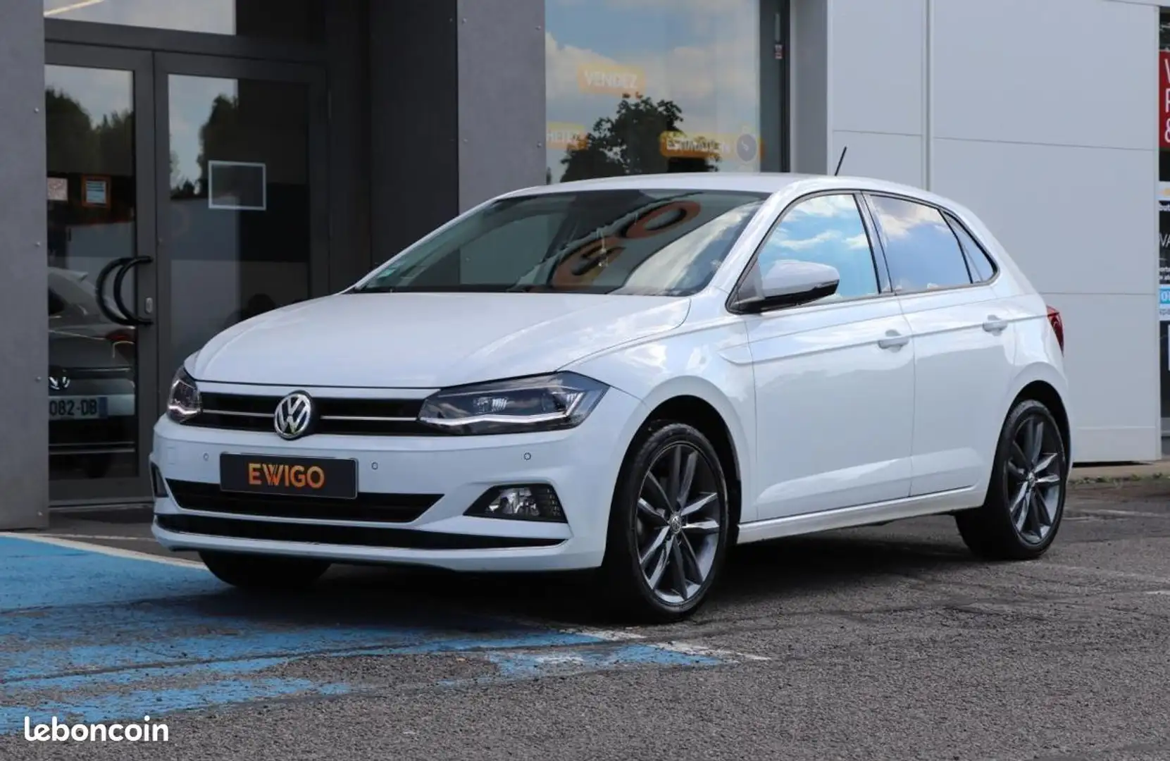 Volkswagen Polo 1.0 TSI 115ch CARAT DSG BVA VIRTUAL COCKPIT CARPLA Noir - 1