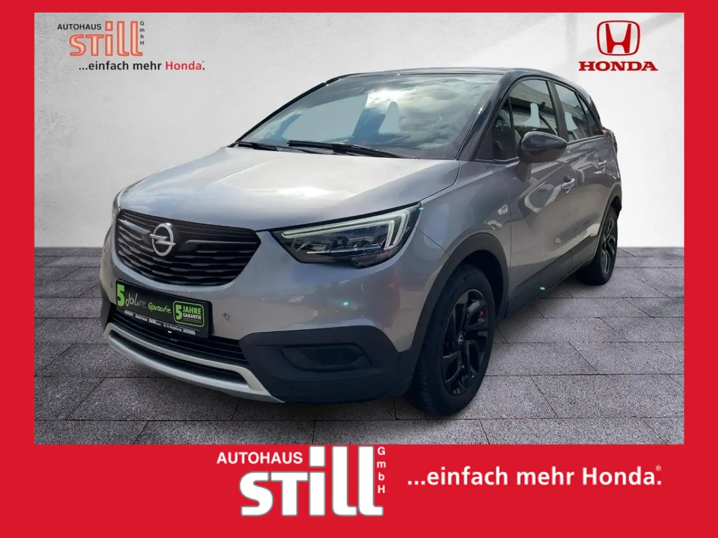 Opel Crossland 1.2 Limited Edition SpurH LM PDC siva - 1