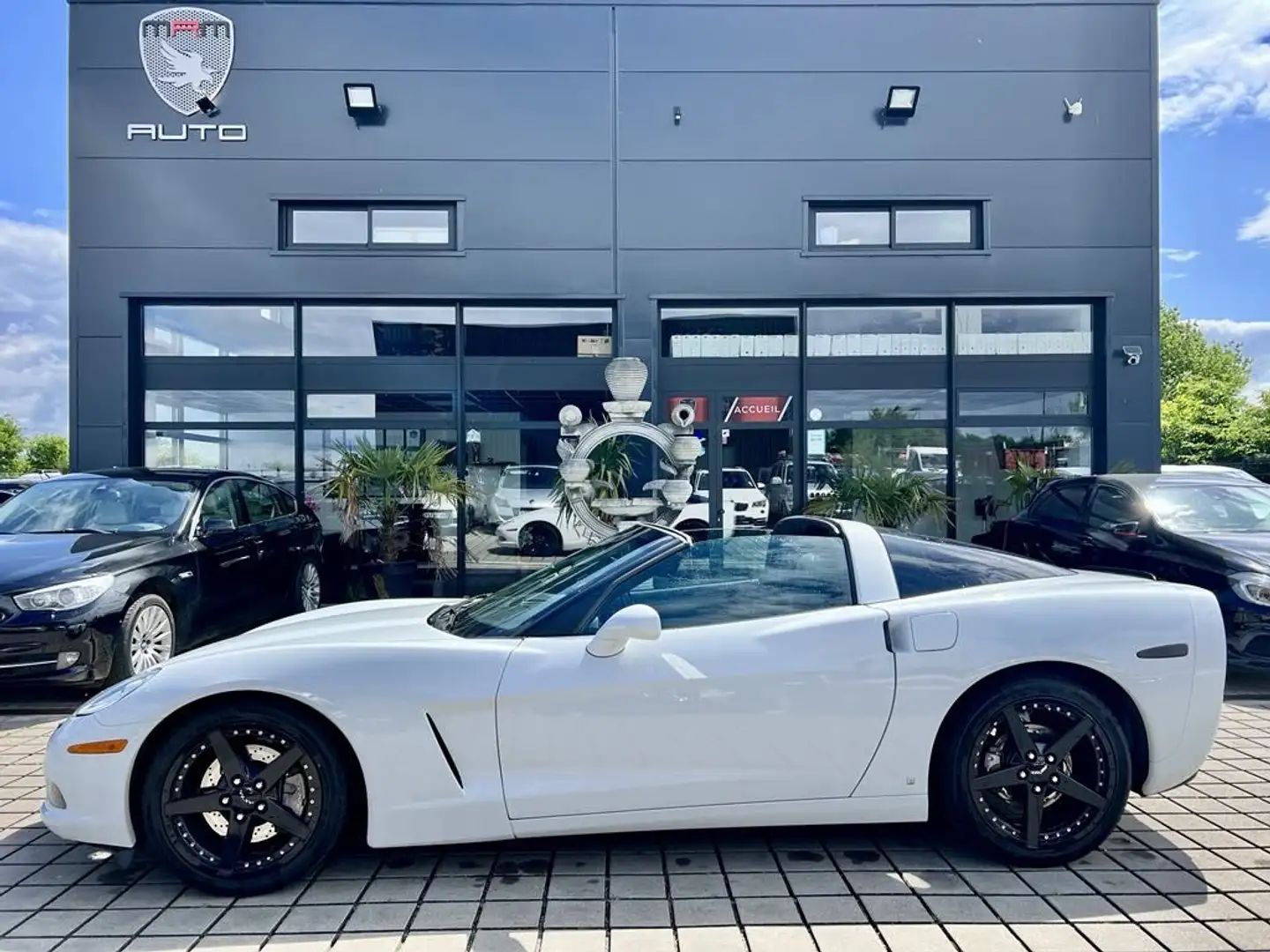 Chevrolet Corvette 6.0 405 CH TARGA CABRIOLET Bianco - 1
