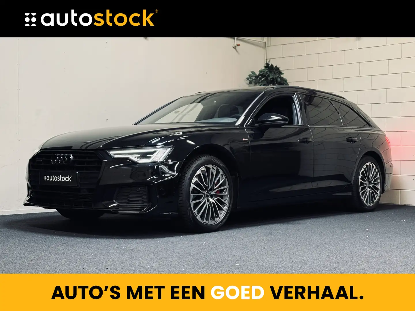 Audi A6 Avant 55 TFSI e Q. S-Line 3x | Panorama | Valcona Zwart - 1