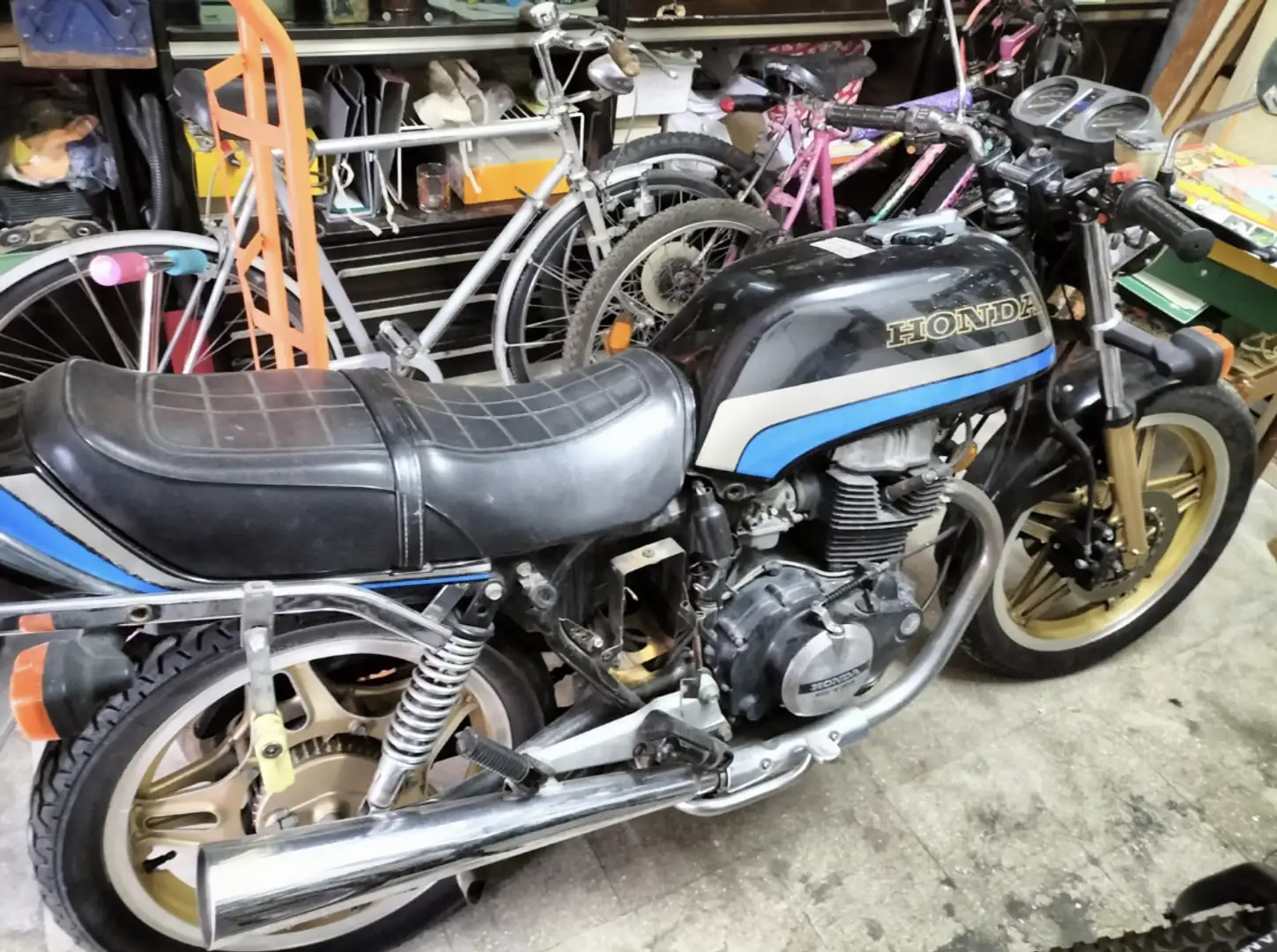 Honda CB 400 N Negro - 1