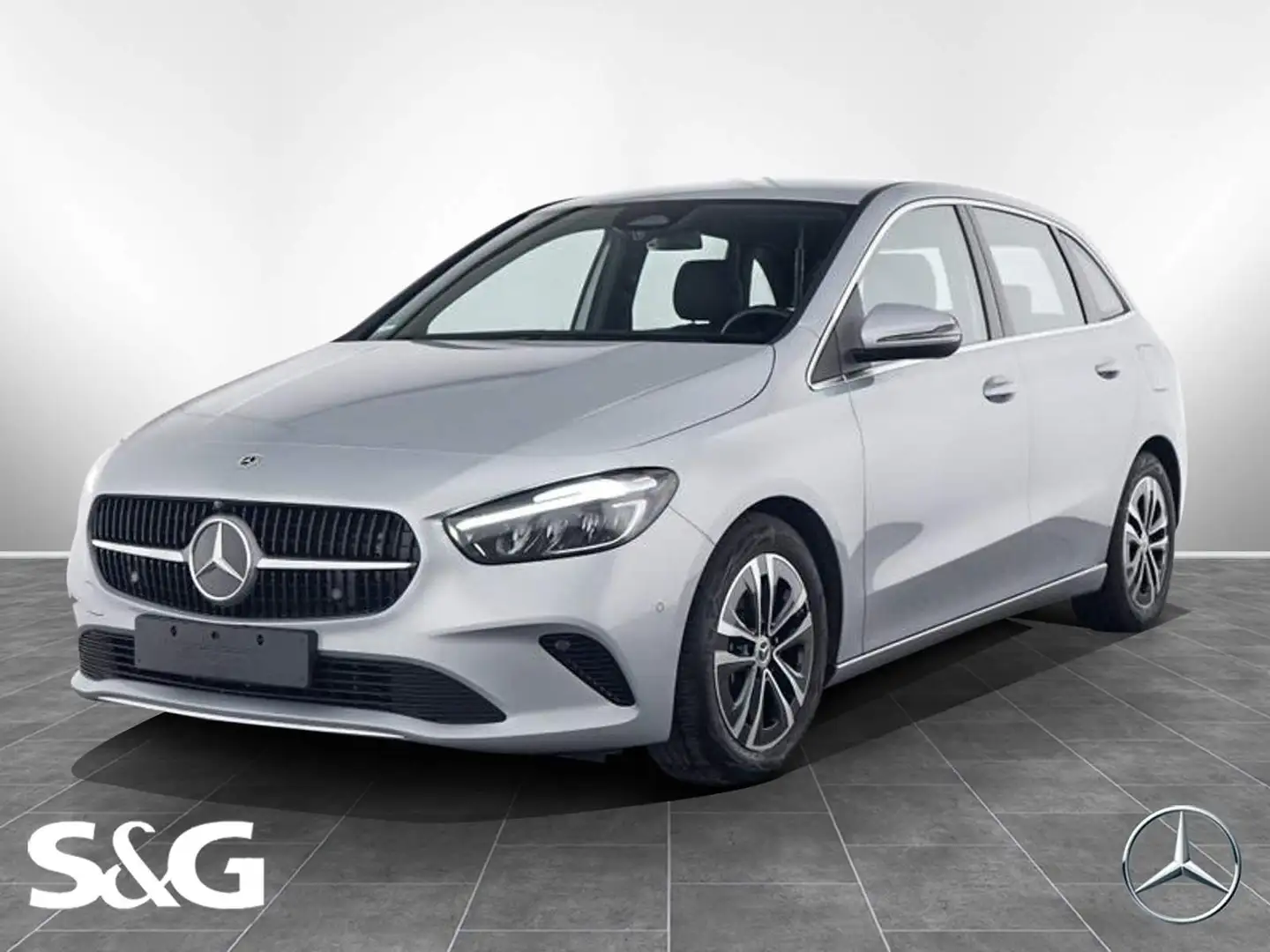 Mercedes-Benz B 200 Progressive MBUX+RüKam+Lenkradhzg+17Zoll Silber - 1