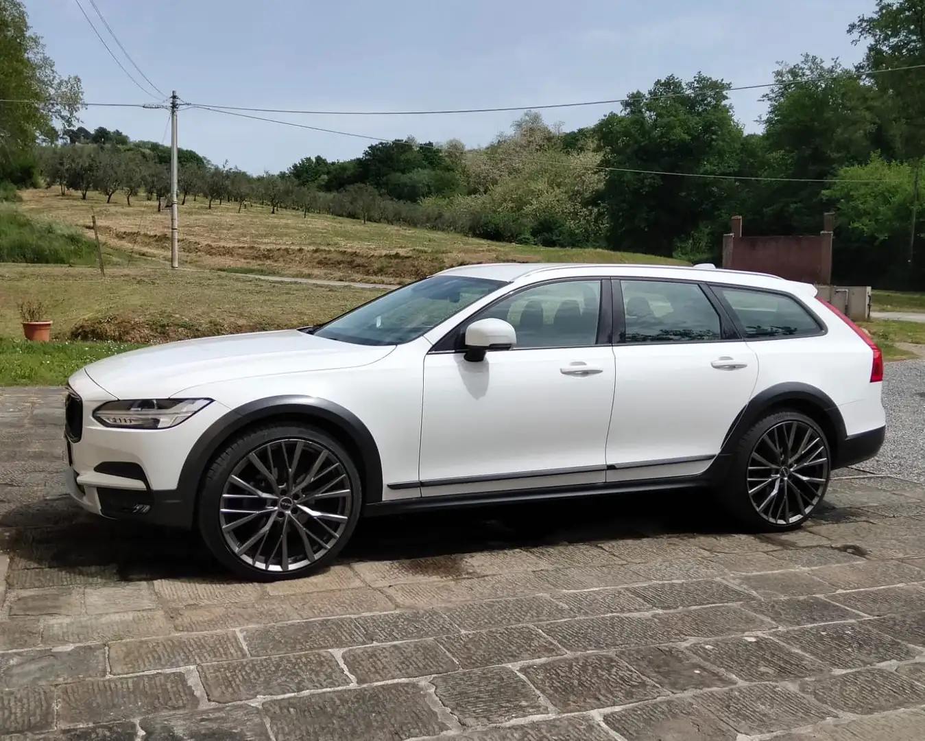 Volvo V90 Cross Country V90 Cross Country 2.0 d4 Pro awd geartronic my20 Blanc - 1