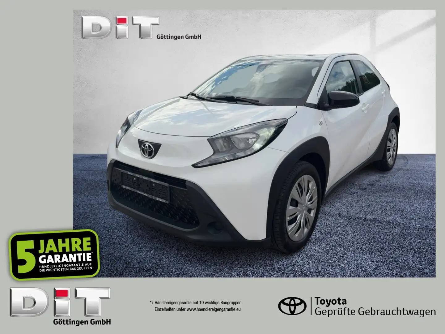 Toyota Aygo X 1.0 Play ACC.+Kam Weiß - 1