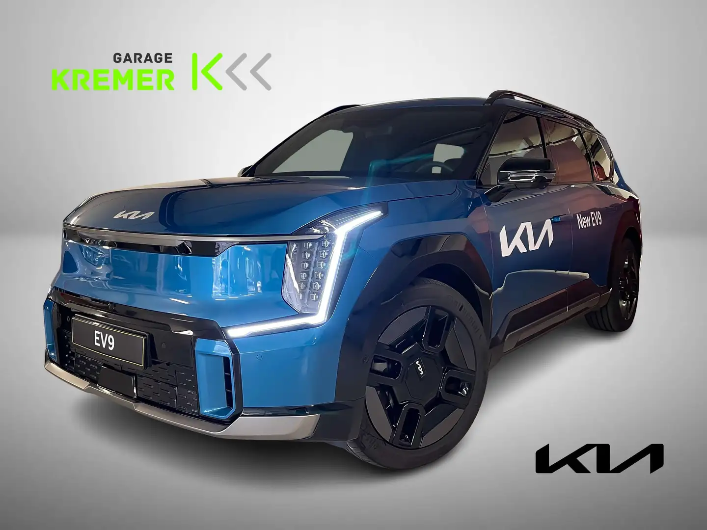 Kia EV9 GT Line \u0027Launch Edition\u0027 99,8 kWh AWD Bleu - 1