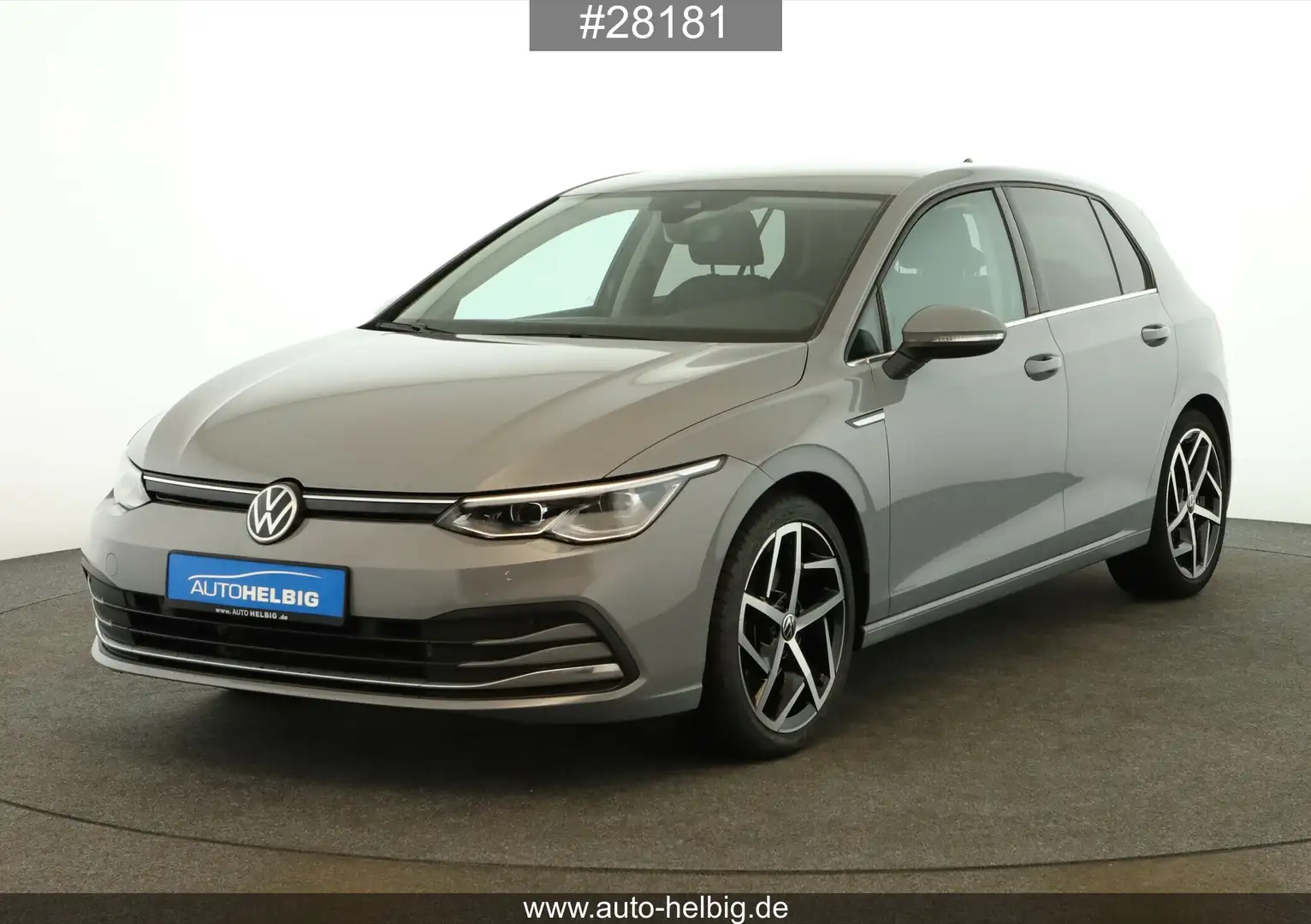 Volkswagen Golf Golf VIII Lim. 1.5 eTSI Style  #AHK#18Zoll#LED# Сірий - 1