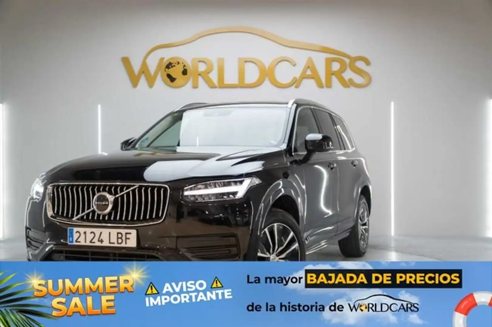 Volvo XC90 business plus awd 2.0 b5 235cv at8 e6dt Negro - 1