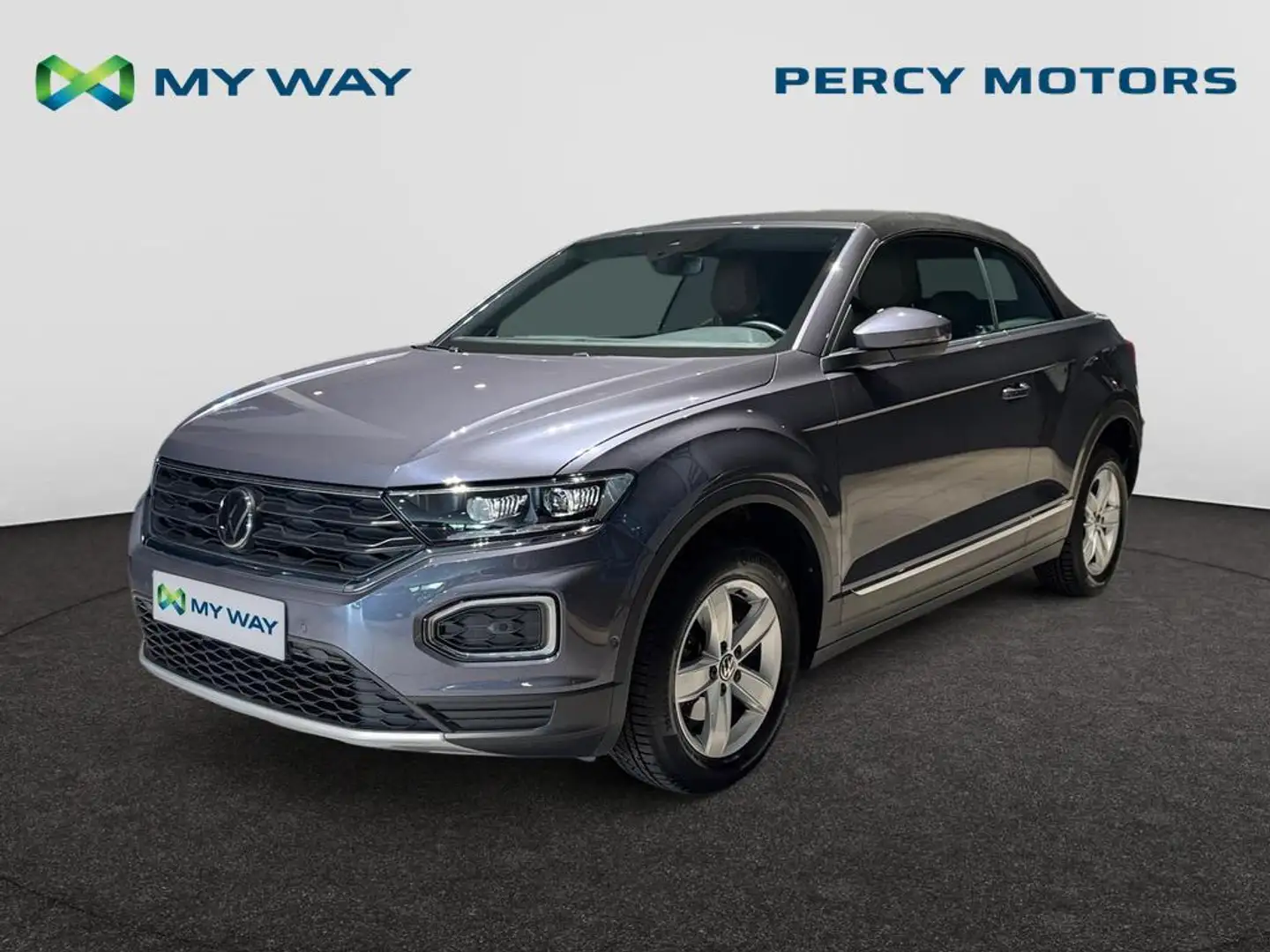 Volkswagen T-Roc New T-Roc Cabriolet Style 1.5 TSI 150 ch DSG 7v. Gris - 1