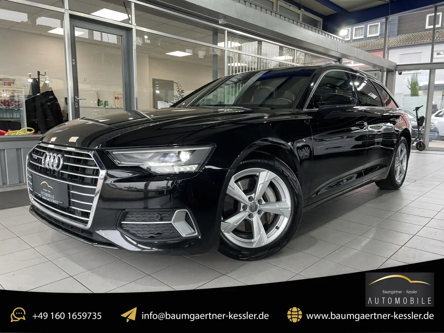 Audi A6 45TDI qu. Sport Tiptronic PANO VIRTUAL AHK Negro - 1