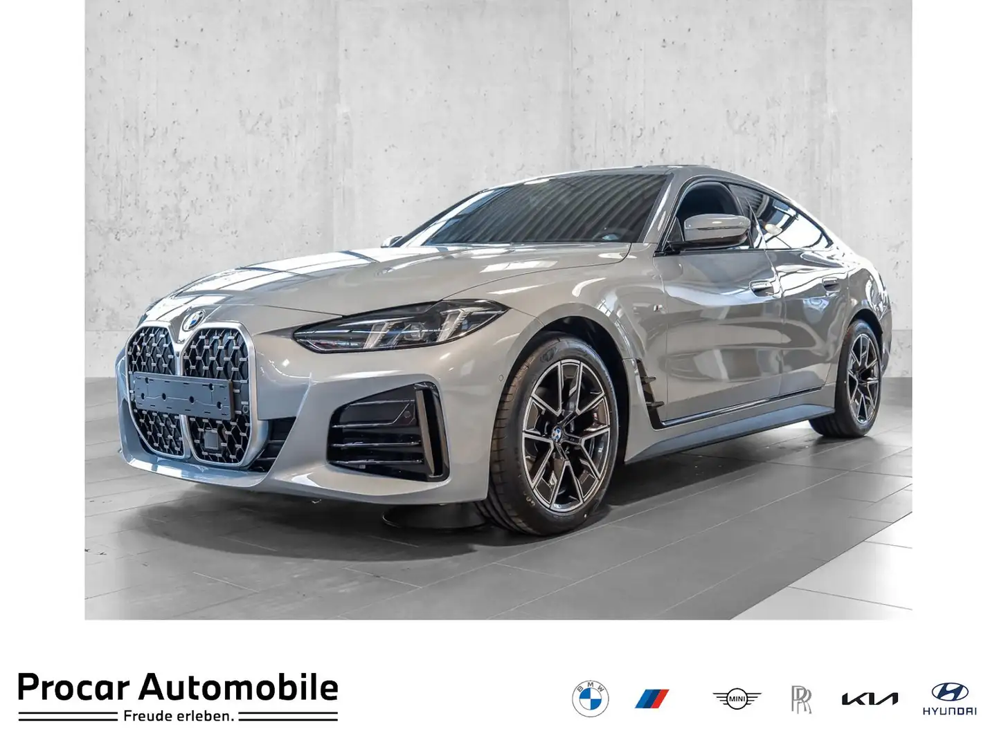 BMW 420 i GC M Sport PANO+AHK+HEAD UP+360 Kamera+DRIV ASS+ Šedá - 1