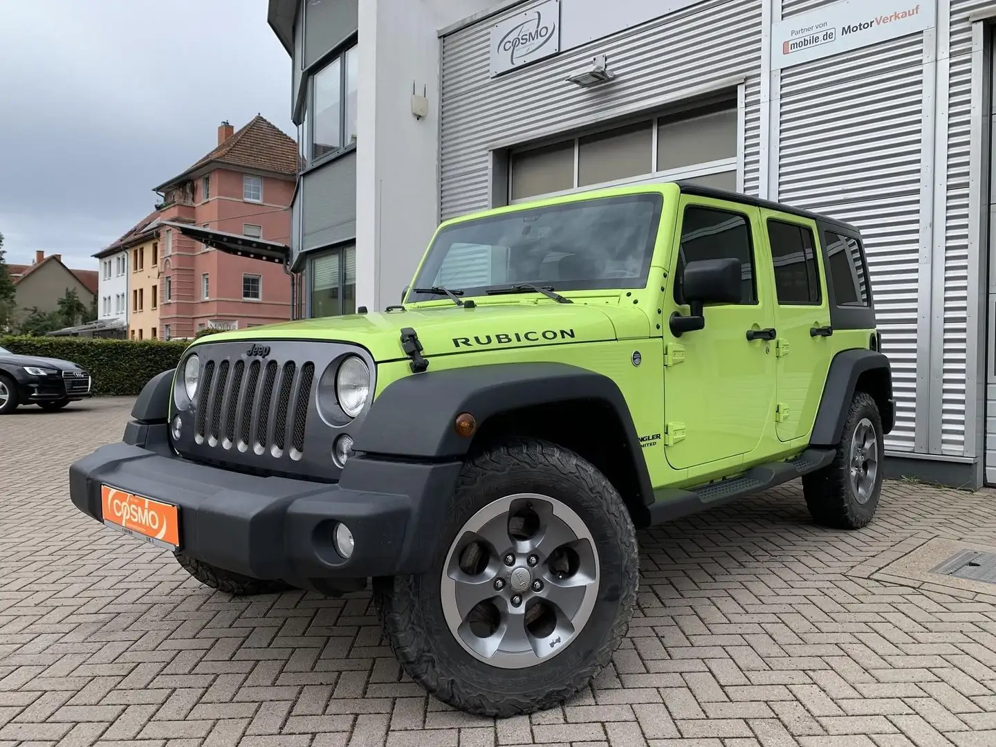 Jeep Wrangler Rubicon UNFALLFREI+Scheckheft+Nav+LEDER Grün - 1