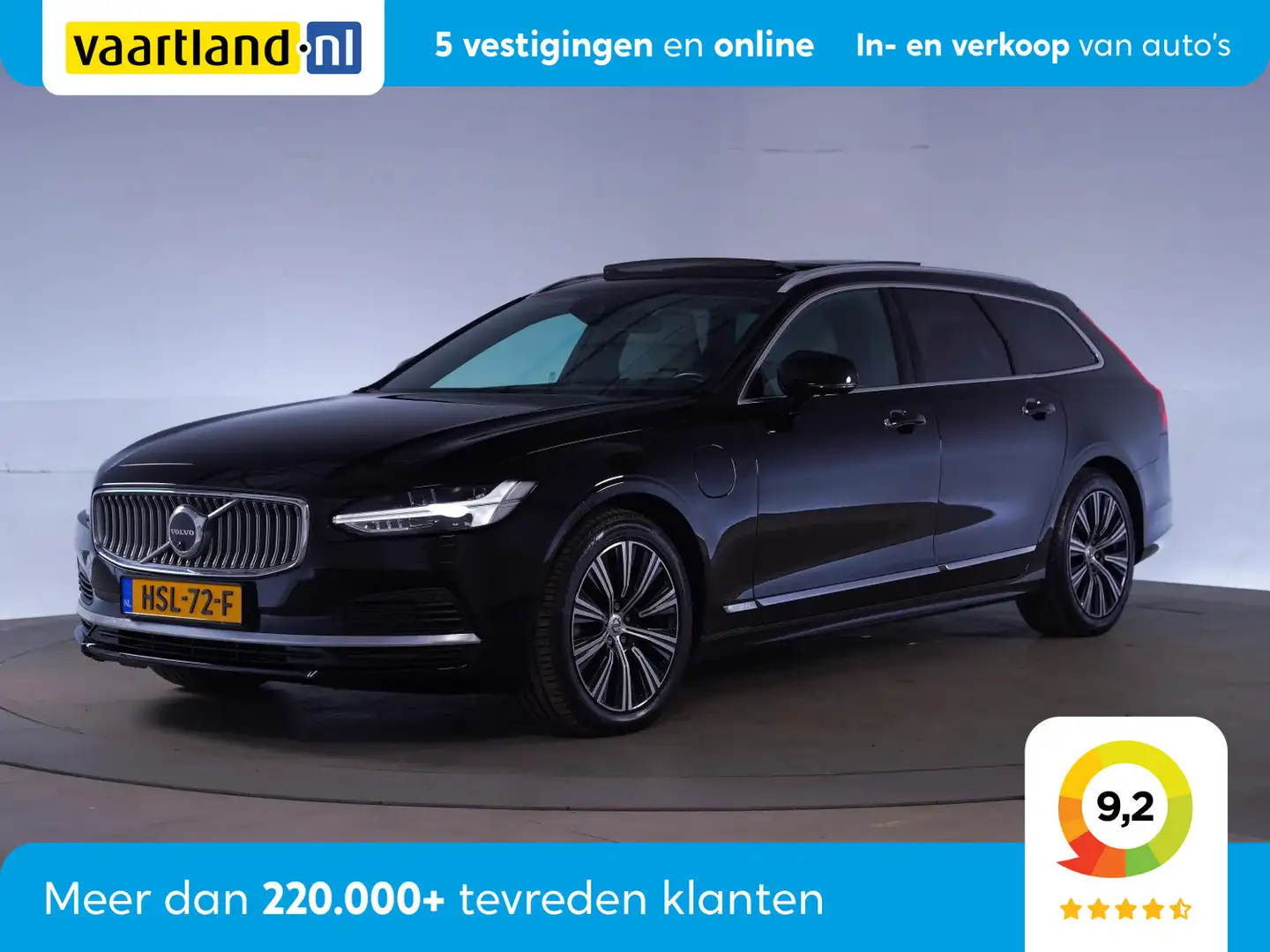 Volvo V90 2.0 T6 340pk AWD Inscription Aut. [ Panorama Harma Zwart - 1
