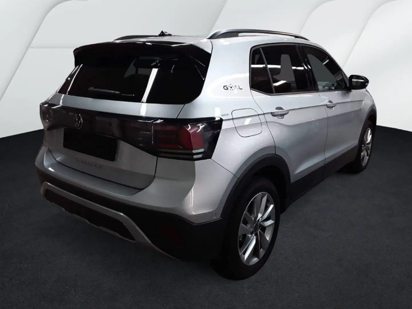 Volkswagen T-Cross GOAL AHK ACC NAVI SHZ APP TRAVEL 3J GARANTIE Silber - 2