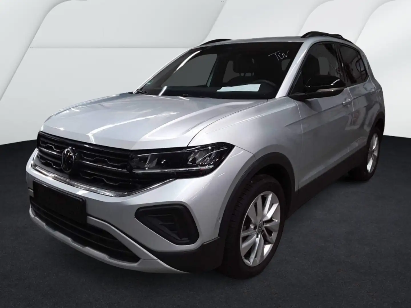 Volkswagen T-Cross GOAL AHK ACC NAVI SHZ APP TRAVEL 3J GARANTIE Silber - 1