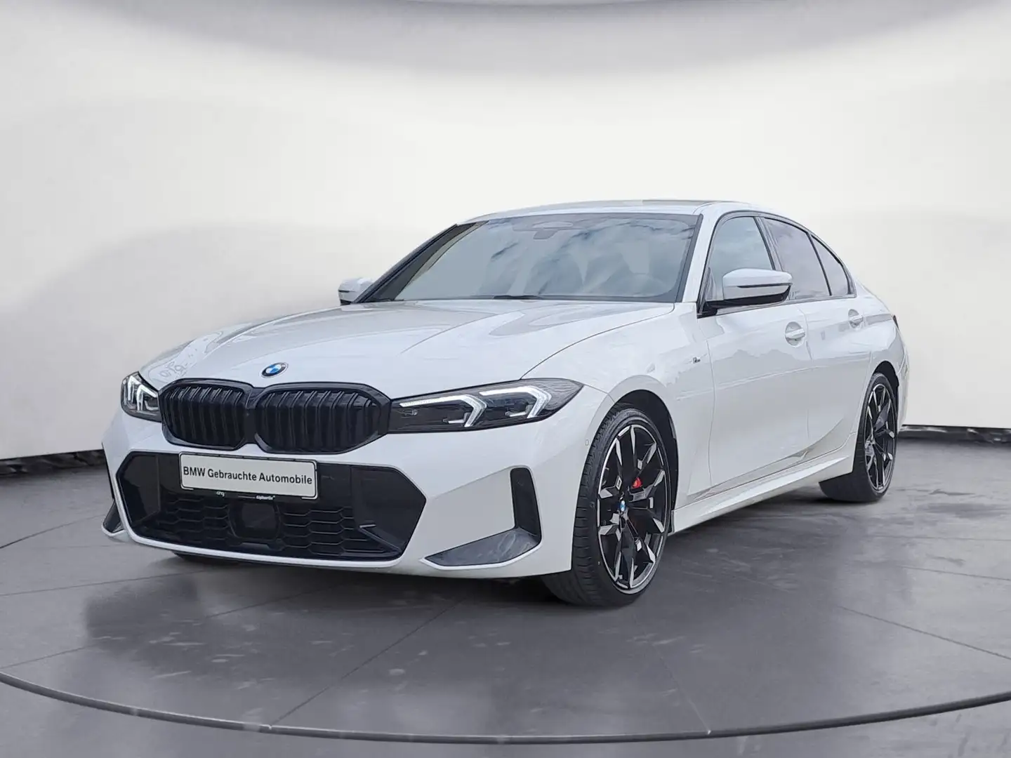 BMW 320 d xDrive Automatik M Sportpaket pro Navi Temp Weiß - 2
