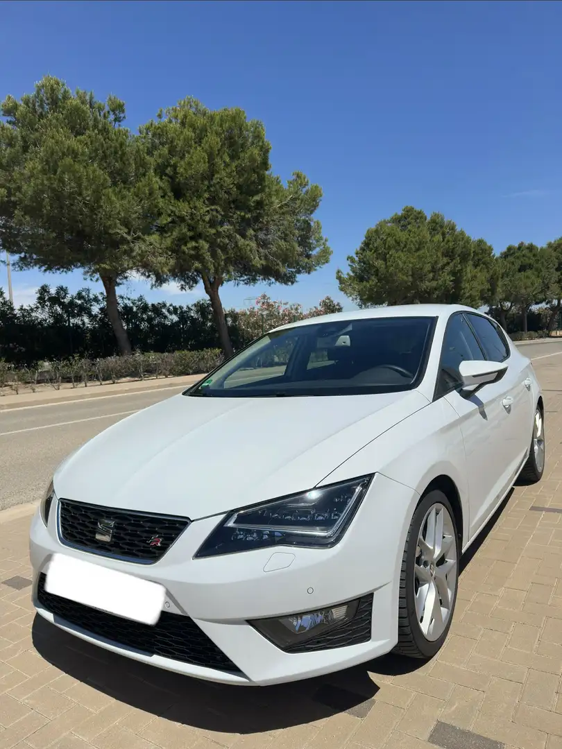 SEAT Leon 2.0 TDI DPF FR 184CV TOP Blanco - 2