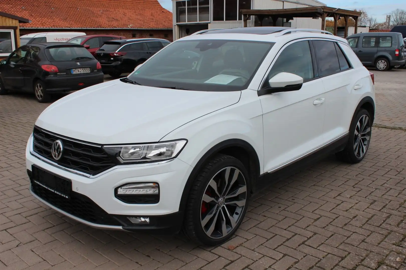 Volkswagen T-Roc Sport PDC AHK Klimaau. Blanc - 1