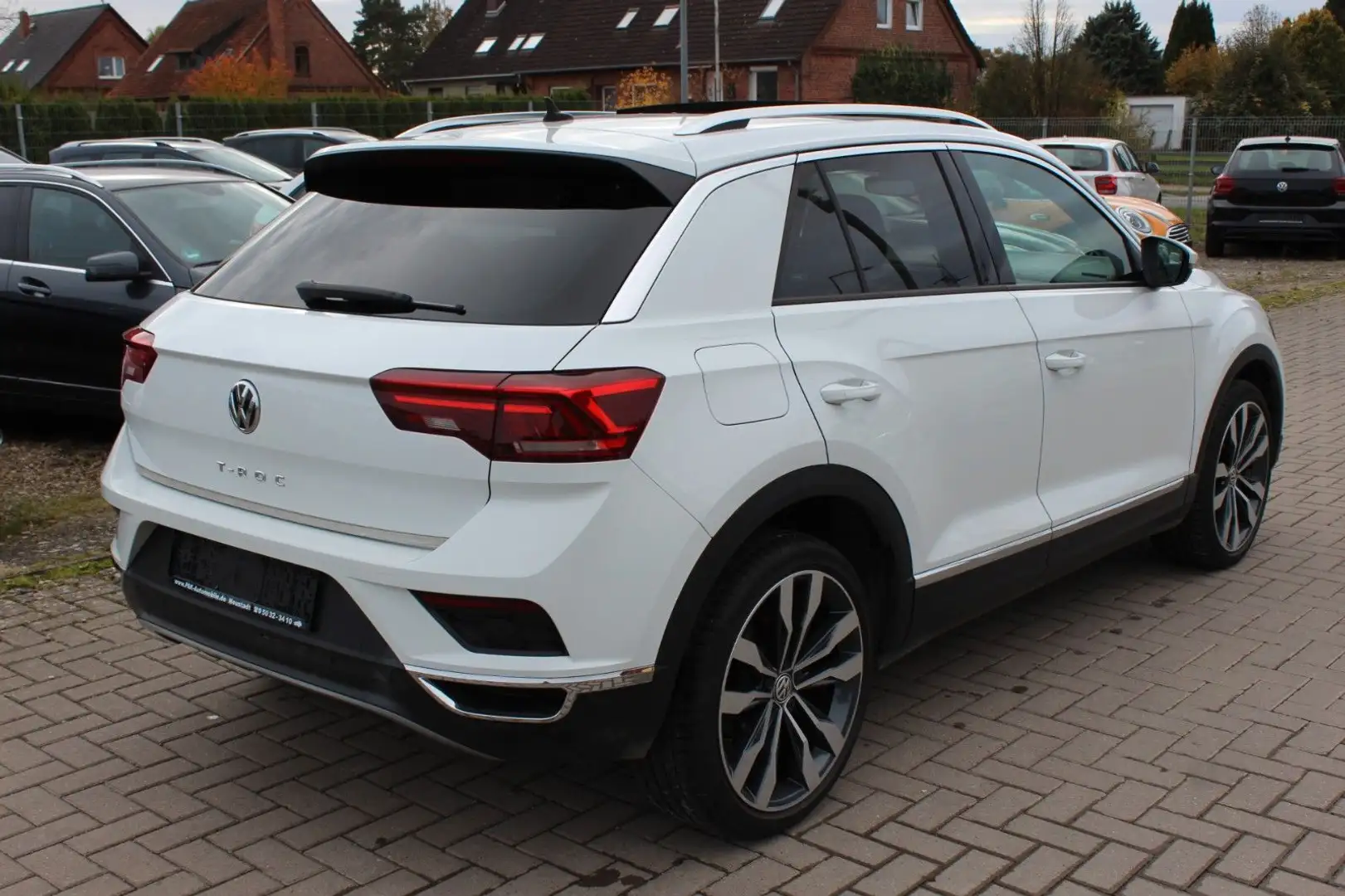 Volkswagen T-Roc Sport PDC AHK Klimaau. Blanc - 2