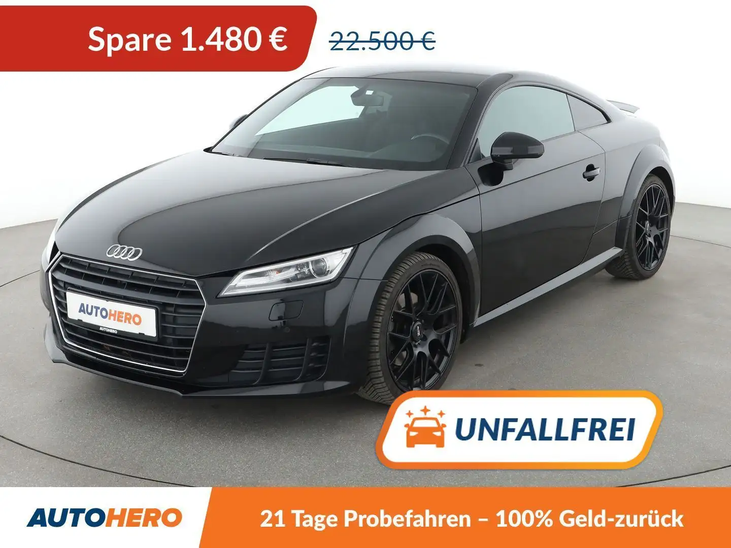 Audi TT 1.8 TFSI Coupe Aut.*XENON*VC*PDC*SHZ*BLUETOOTH Schwarz - 1