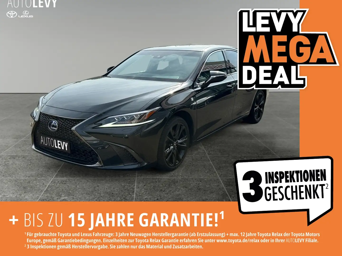 Lexus ES 300 h F-Sport *SITZHZ*LED*NAVI*KAMERA* Noir - 1