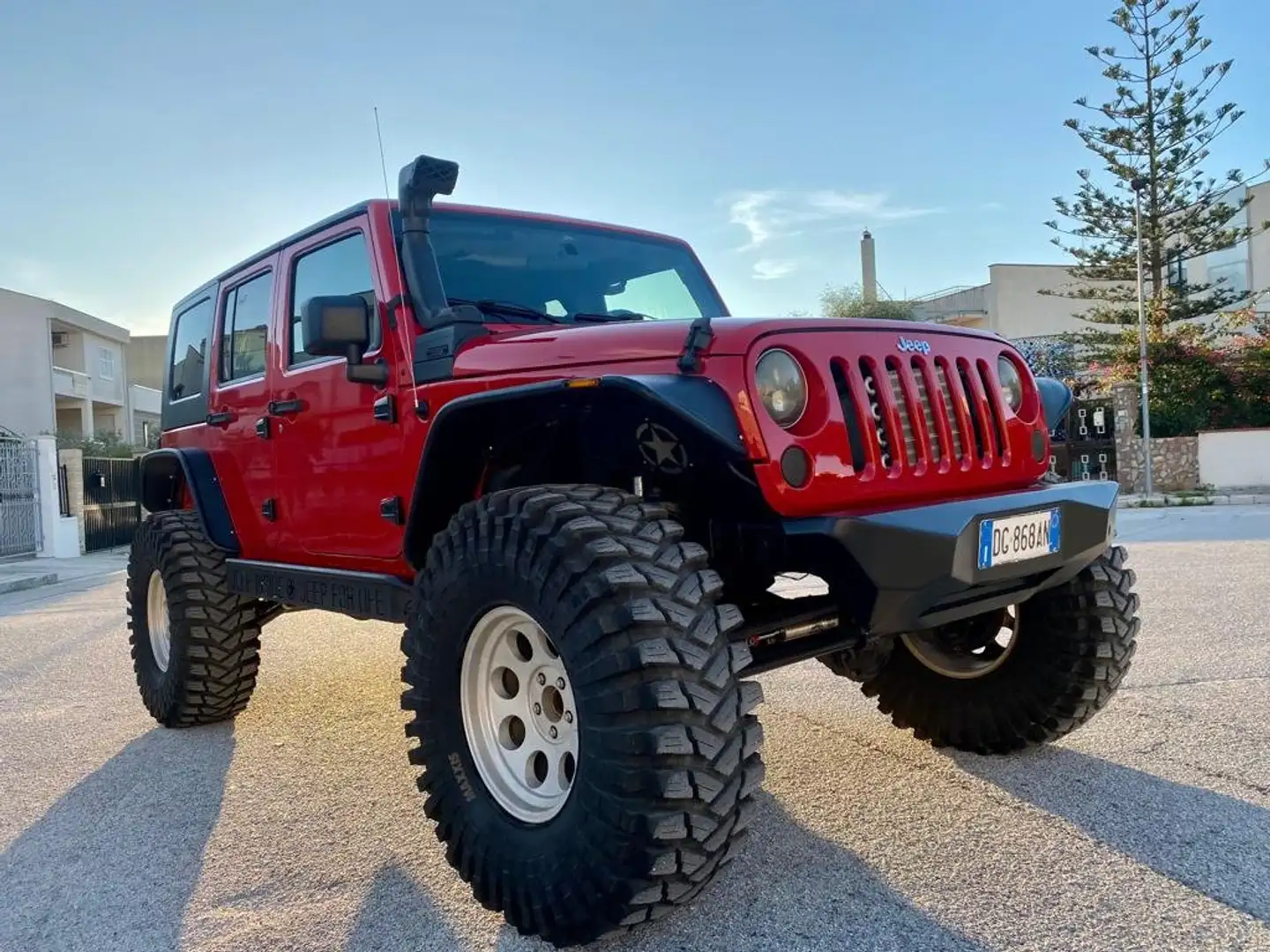 Jeep Wrangler Wrangler 2007 Unlimited 2.8 crd Rubicon Rojo - 1