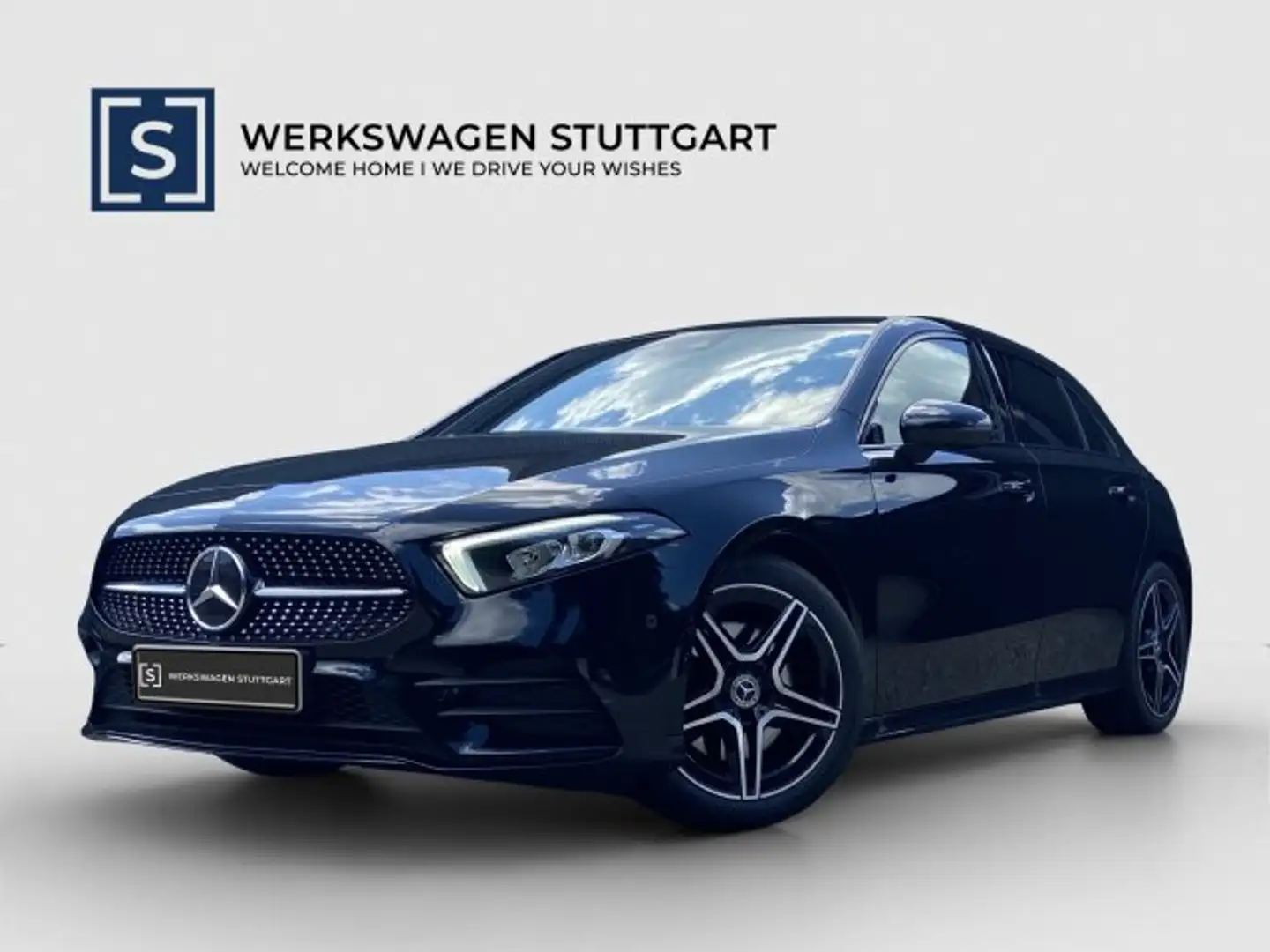 Mercedes-Benz A 250 A 250 4MATIC AMG Night Memory Kam LED Park MBUX Zwart - 1