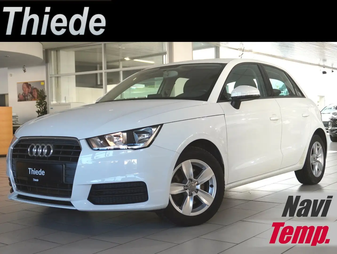 Audi A1 Sportback 1.6 TDI NAVI/SHZ/TEMP./KLIMA/MULTI. Weiß - 1