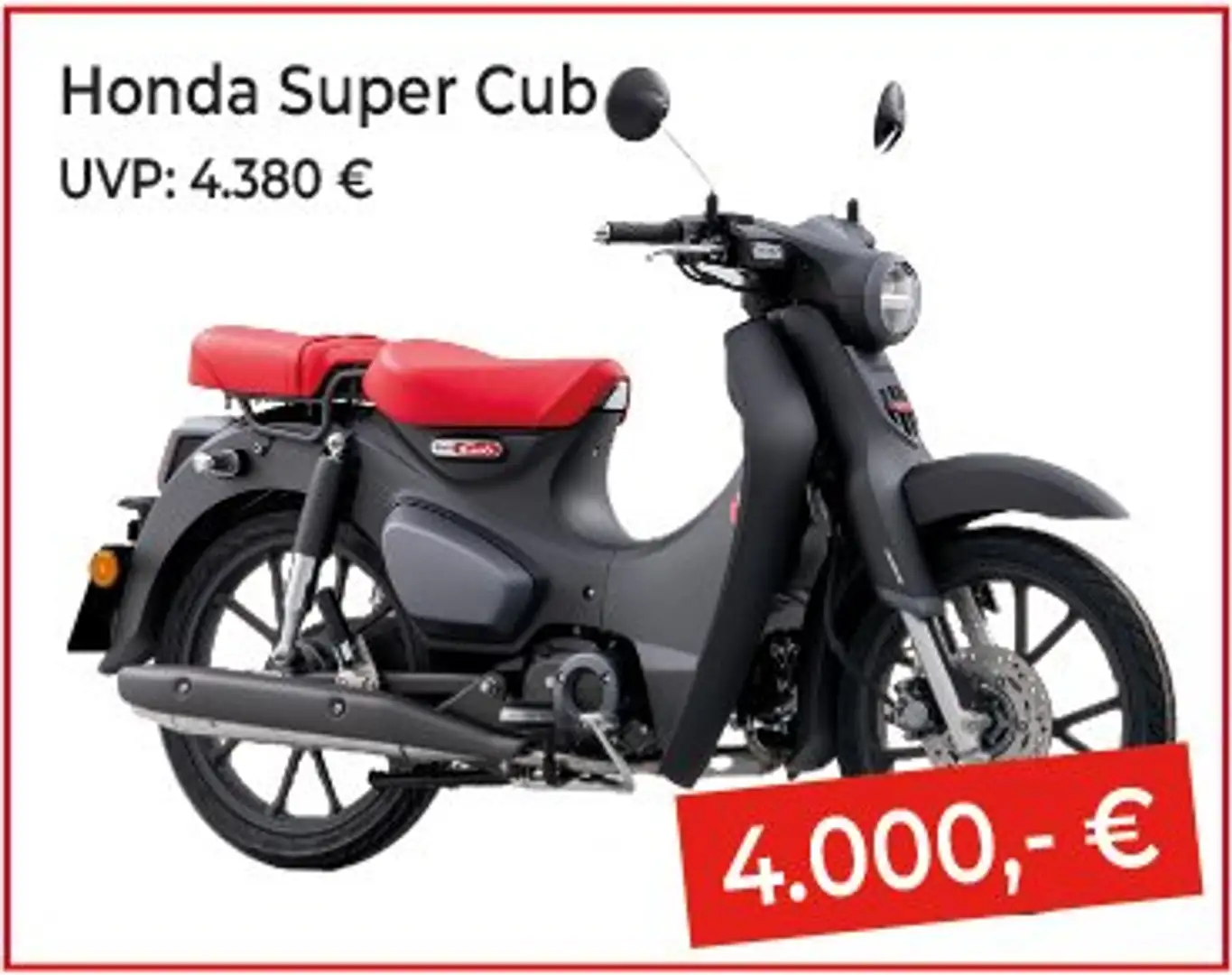 Honda Super Cub *AKTION - SOLANGE VORRAT* Grau - 1