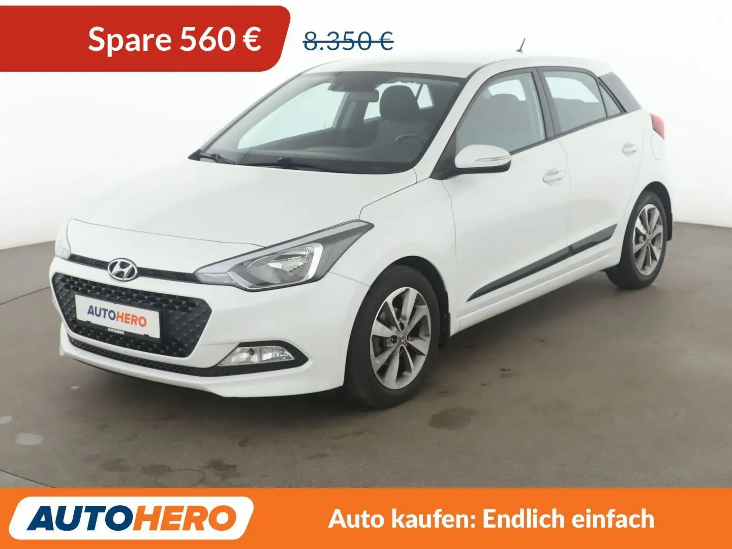 Hyundai i20 1.2 YES! blue*TEMPO*PDC*SHZ*ALU*KLIMA*SPUR* Blanc - 1