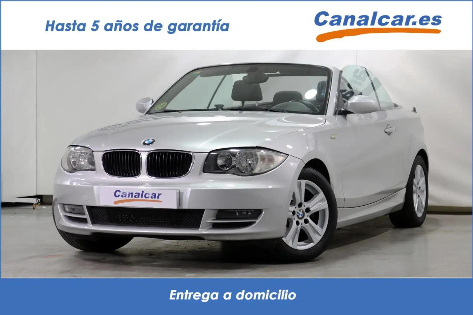 BMW 120 120dA Cabrio Plateado - 1