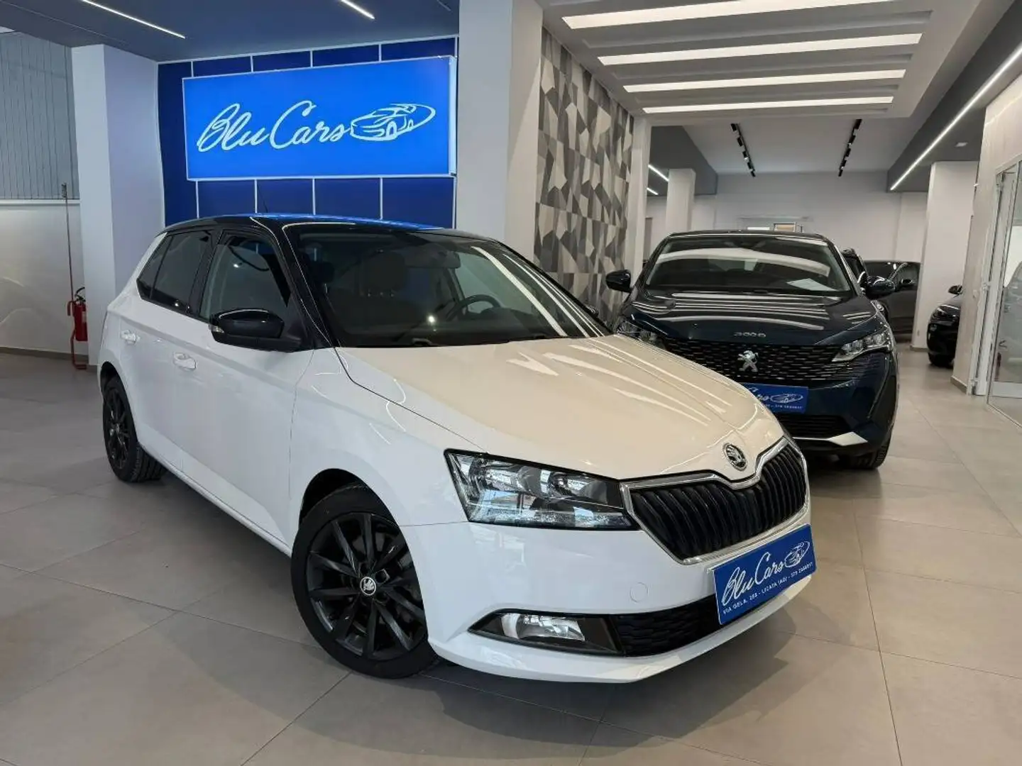 Skoda Fabia 1.0 tsi Twin Color Monte Carlo 95cv dsg Blanc - 1