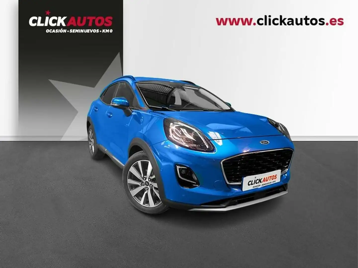 Ford Puma 1.0 Ecoboost 125CV MHEV Titanium X Azul - 2