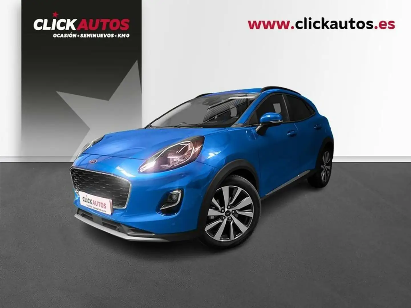 Ford Puma 1.0 Ecoboost 125CV MHEV Titanium X Azul - 1