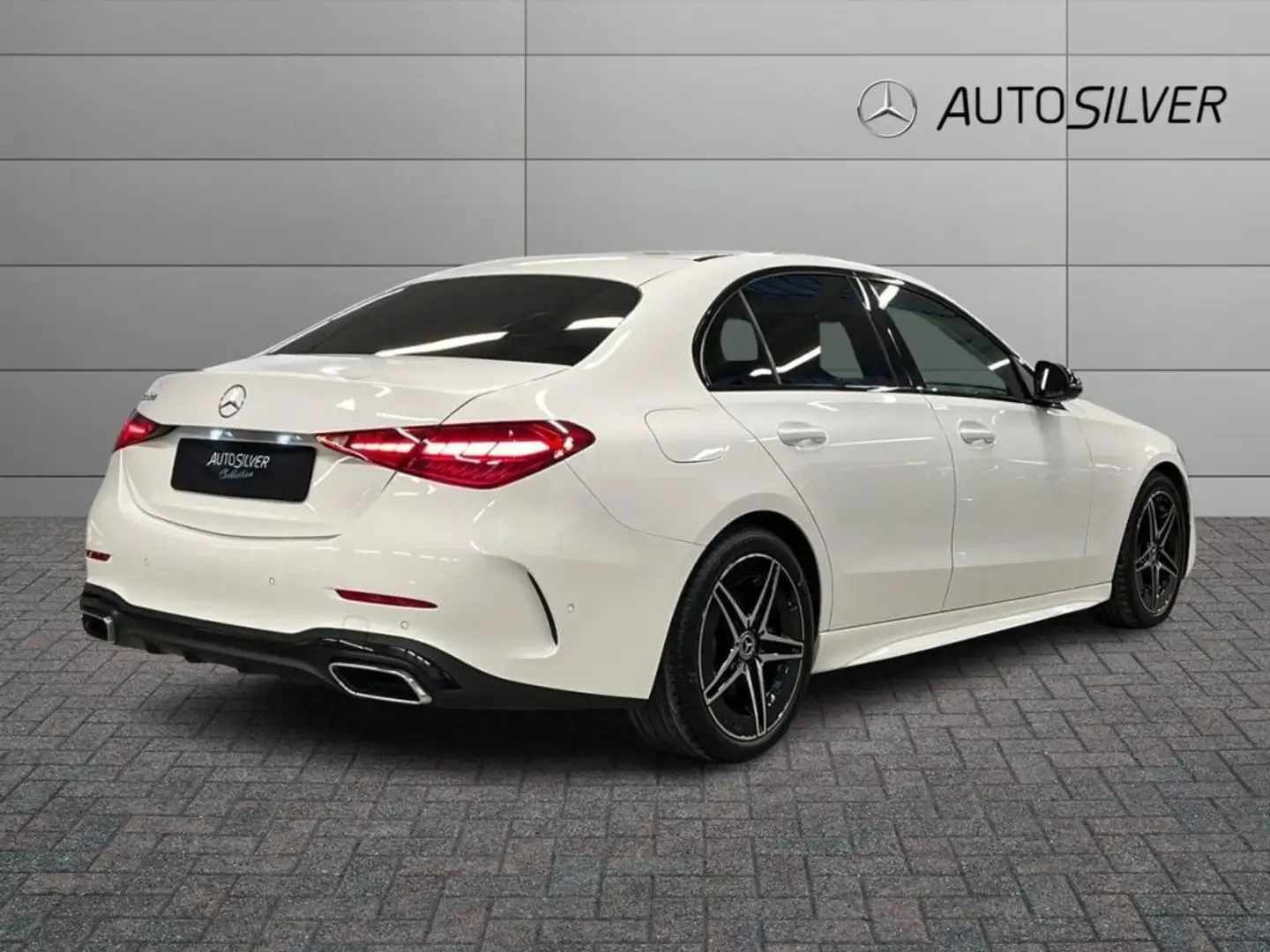 Mercedes-Benz C 220 d Mild hybrid Premium Weiß - 2