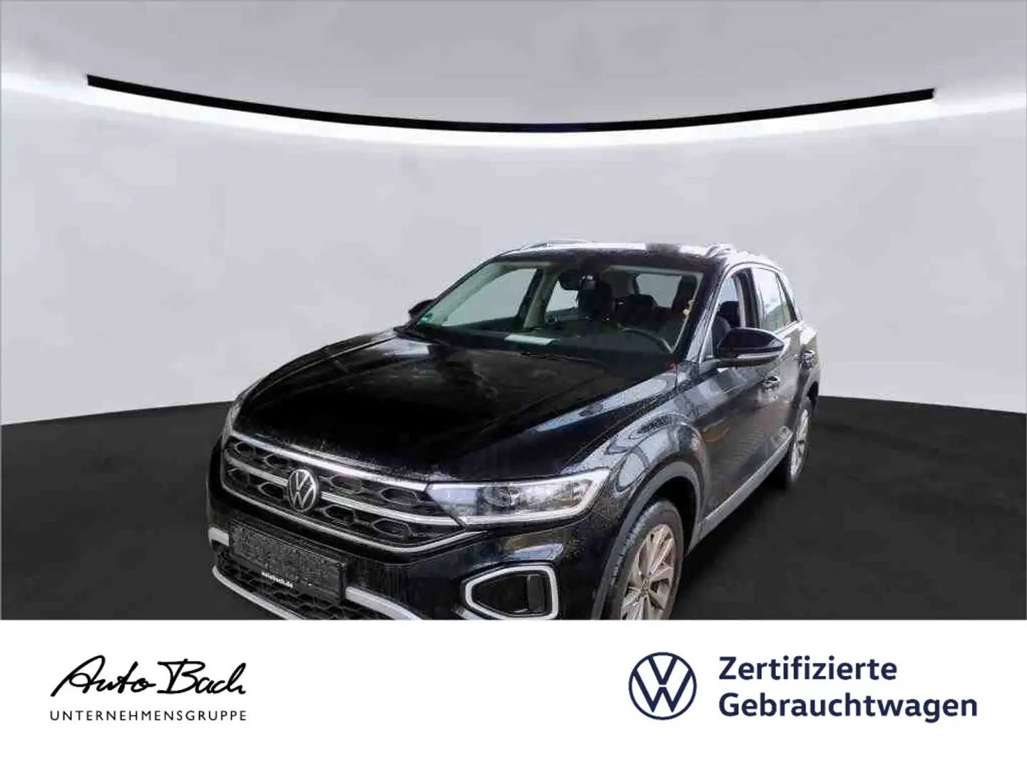 Volkswagen T-Roc 1.5 TSI Style DSG Navi LED Panorama ACC EP Schwarz - 1