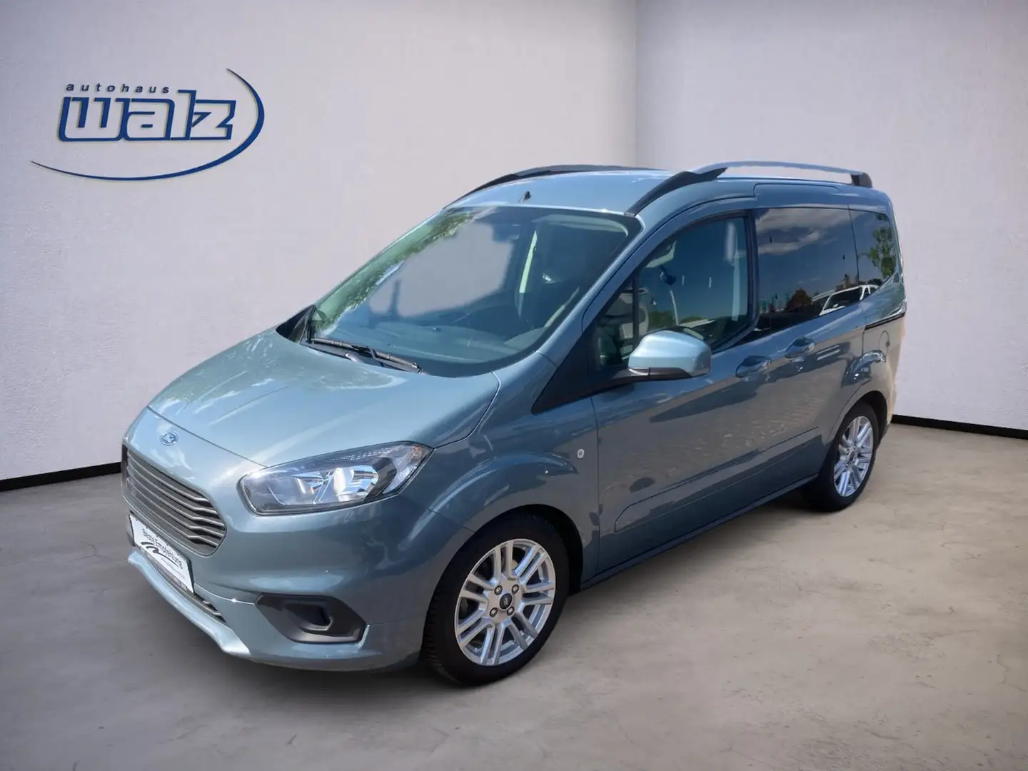 Ford Tourneo Courier Trend  1.5 TDCi +Klima+SHZ+Bluetooth+Alu+Wenig-KM+ Blau - 1