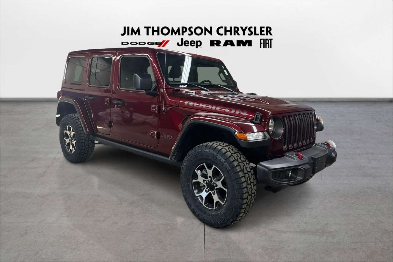 2022 Jeep Wrangler Unlimited Rubicon  | 2L Turbo Leather Buckets