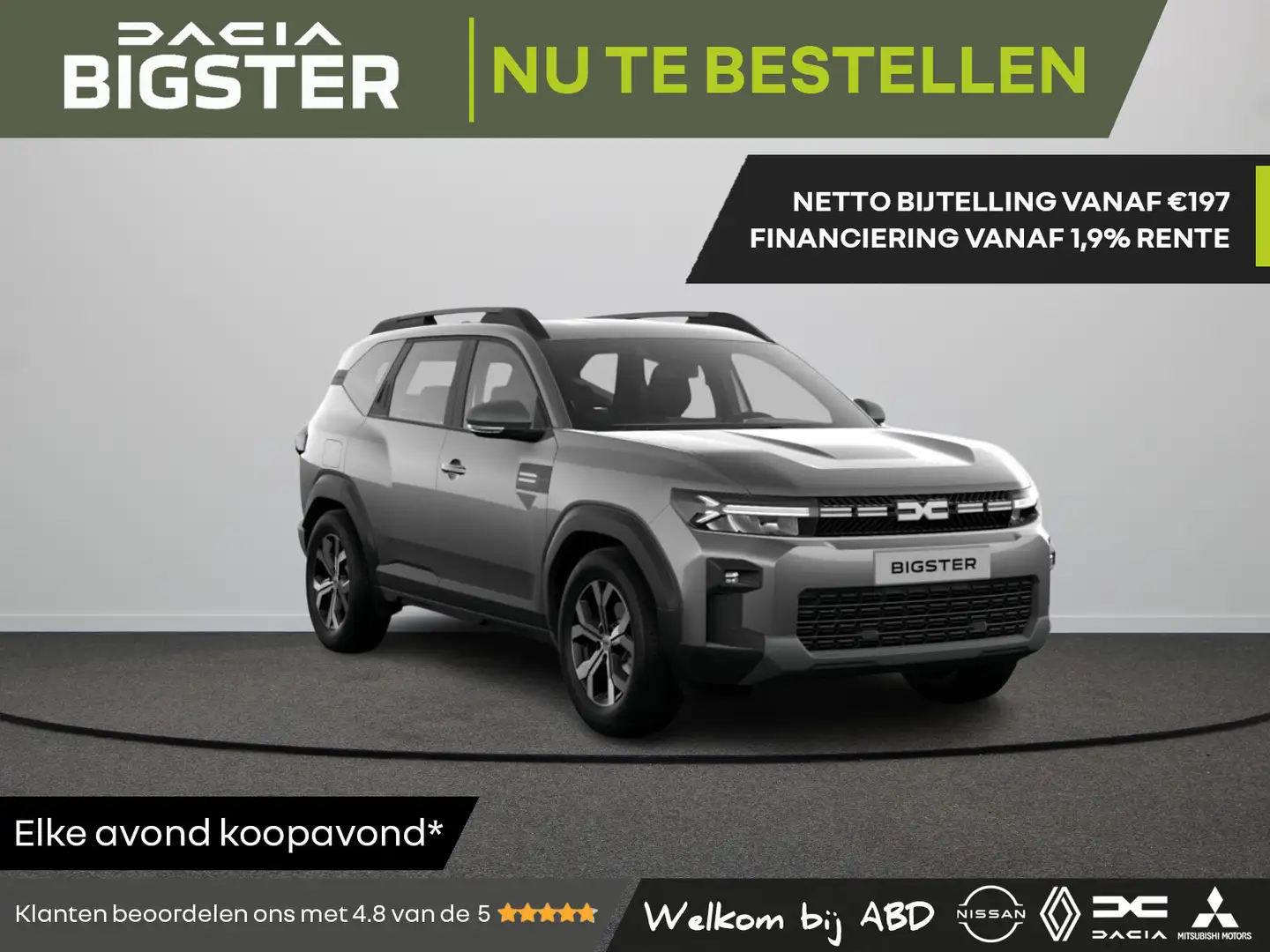 Dacia Bigster Expression Mild hybrid | Achteruitrijcamera | Bekl Grijs - 1