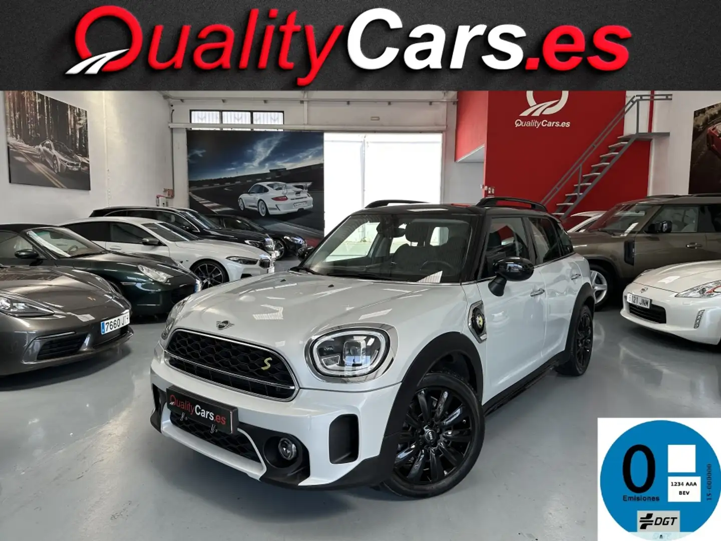 MINI Cooper Countryman SE ALL4 AUT. Blanc - 1