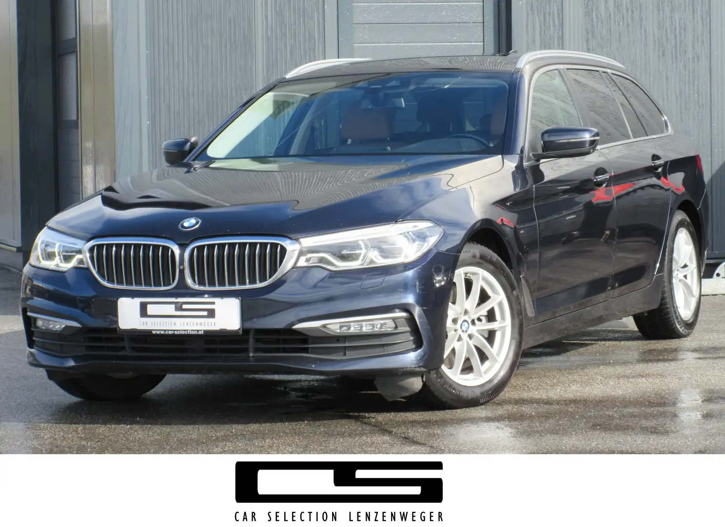 BMW 520 520d Touring Aut.*Klimatisierte Sitze*Navi*Leder* Blau - 1