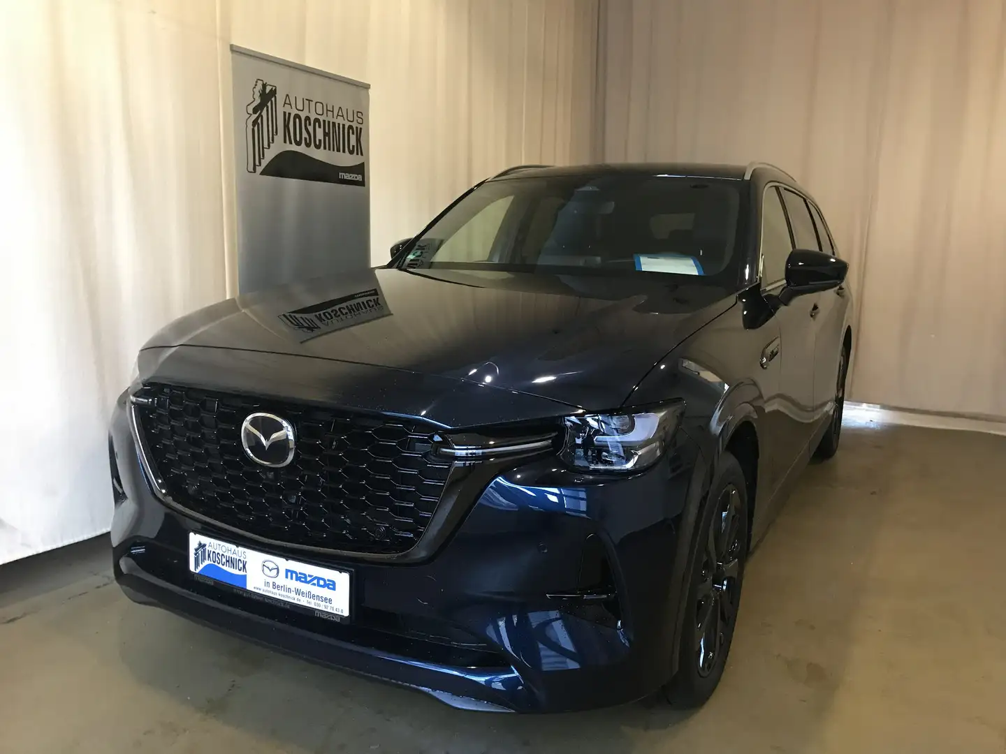 Mazda CX-80 CX-80 2.5L e-SKYACTIV PHEV 327 8AT AWD HOMURA PLUS Blauw - 2