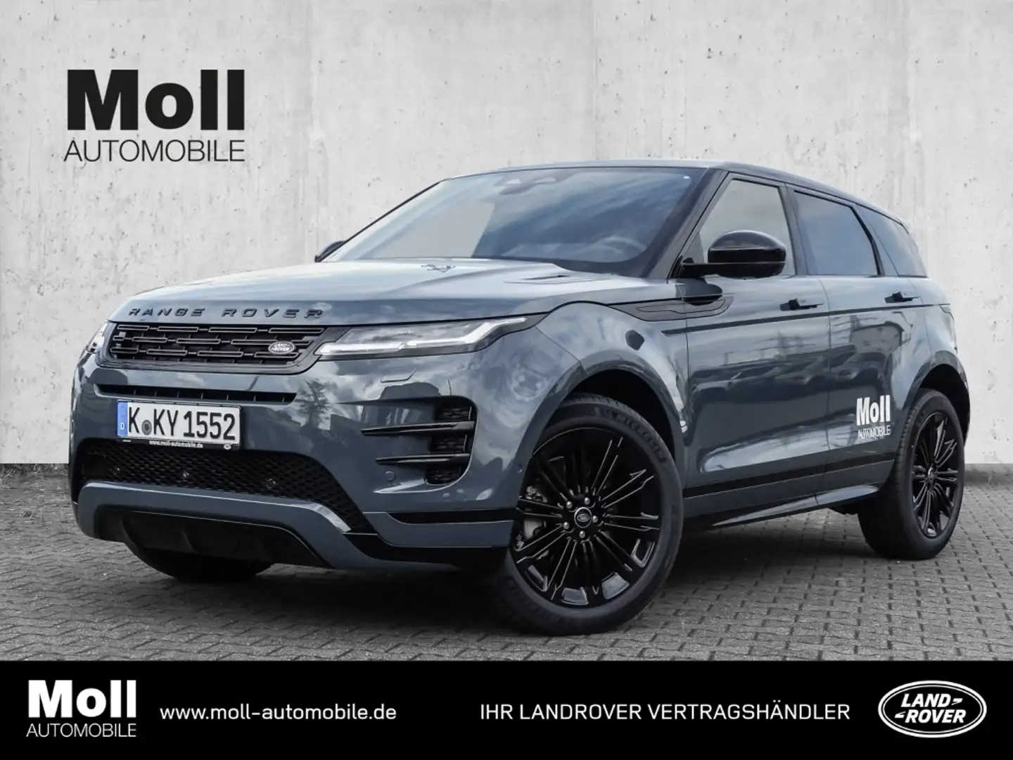 Land Rover Range Rover Evoque Dynamic SE D200 Mild-Hybrid HUD AHK-el. klappb. El Blau - 1