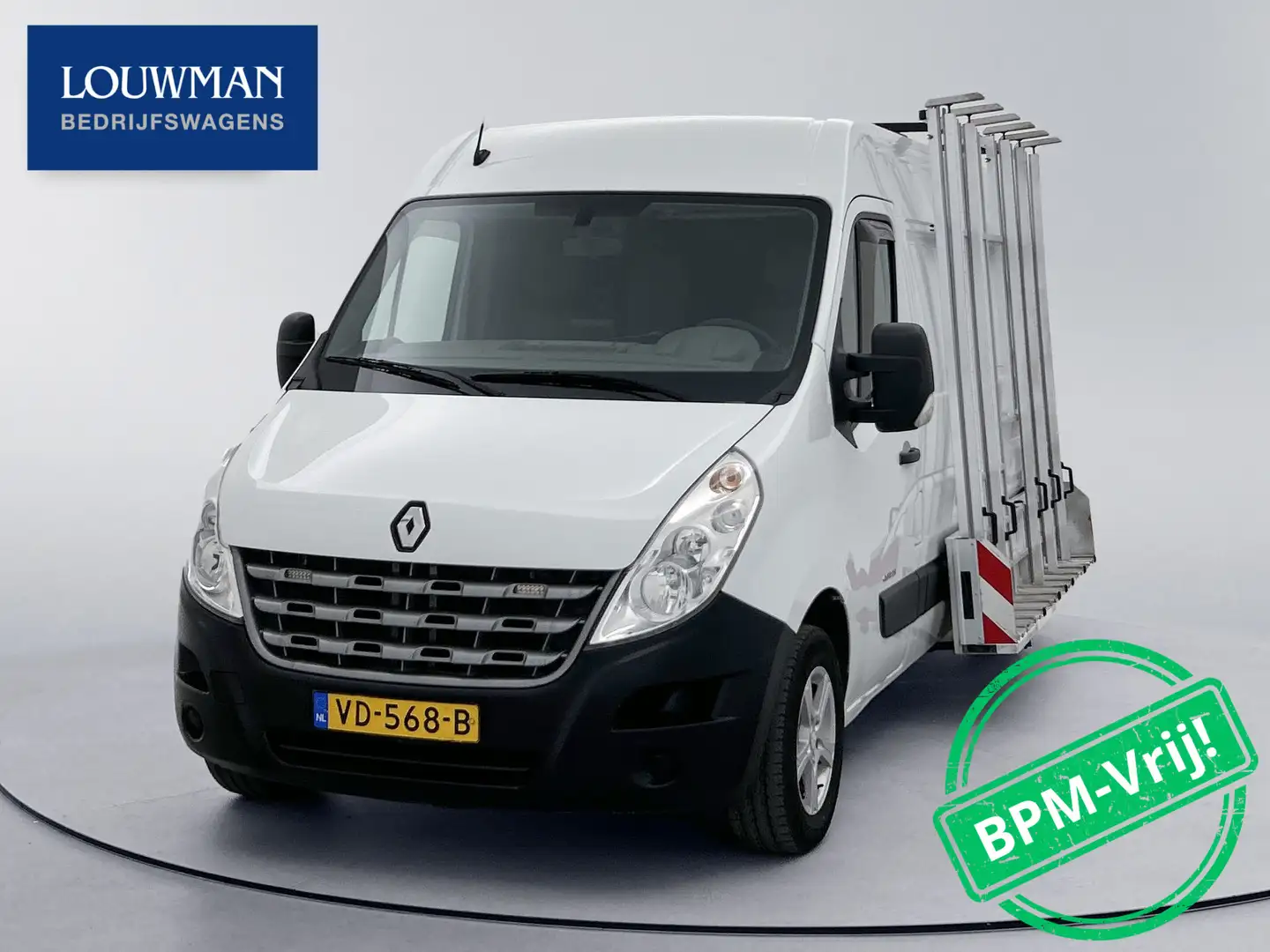 Renault Master T35 2.3 dCi L2H2 Eco Glasresteel Trekhaak Achterui White - 1