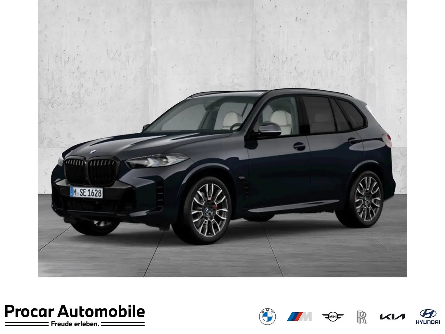 BMW X5 xDrive30d M Sport HUD ACC 360°KAM RFK NAVI Schwarz - 1