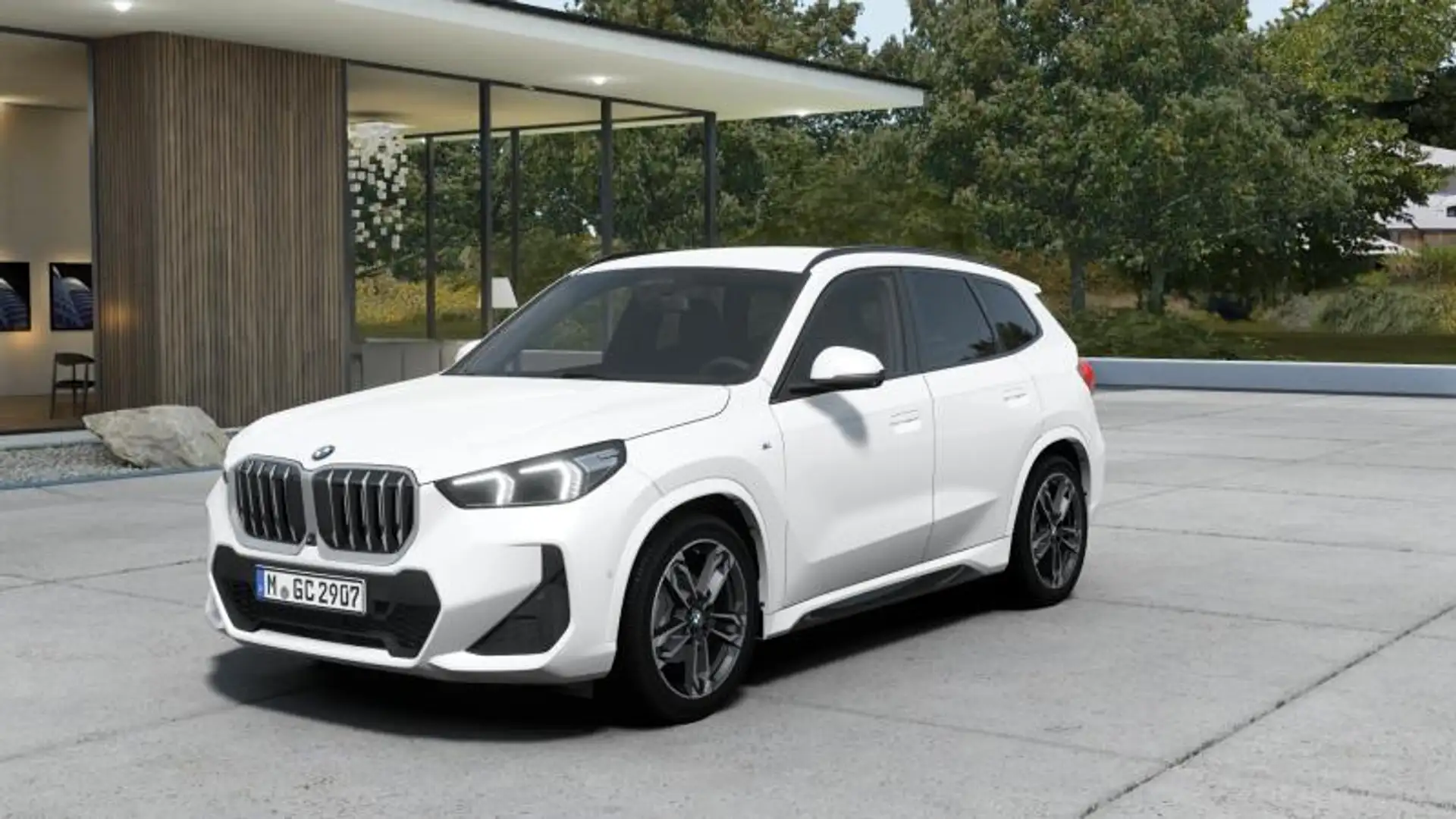 BMW X1 sdrive18d Msport auto Bianco - 1