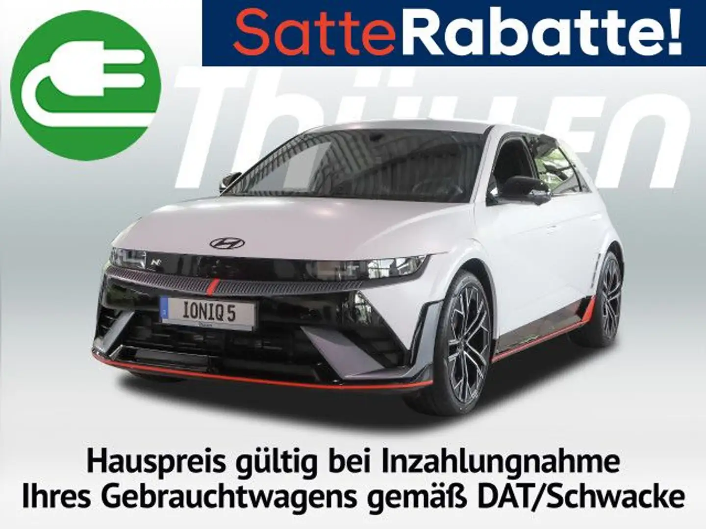 Hyundai IONIQ 5 N 84 kWh 4WD Bluetooth Head Up Display LED Blanc - 1
